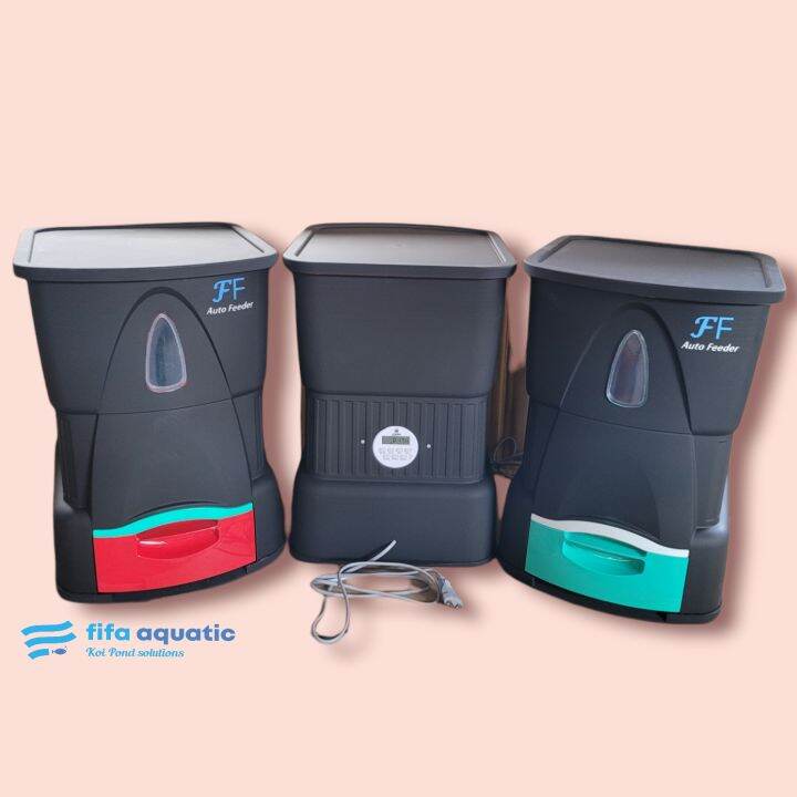 Auto Feeder 6 Kg Pemberi Pakan Ikan Automatis | Lazada Indonesia