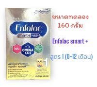 นมผงเอนฟาแลค สมาร์ทพลัส Enfalac smart + ขนาด160 กรัม หมดอายุ15-12-2024 (1กล่อง)