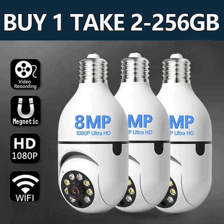 wifi smart net camera light bulb