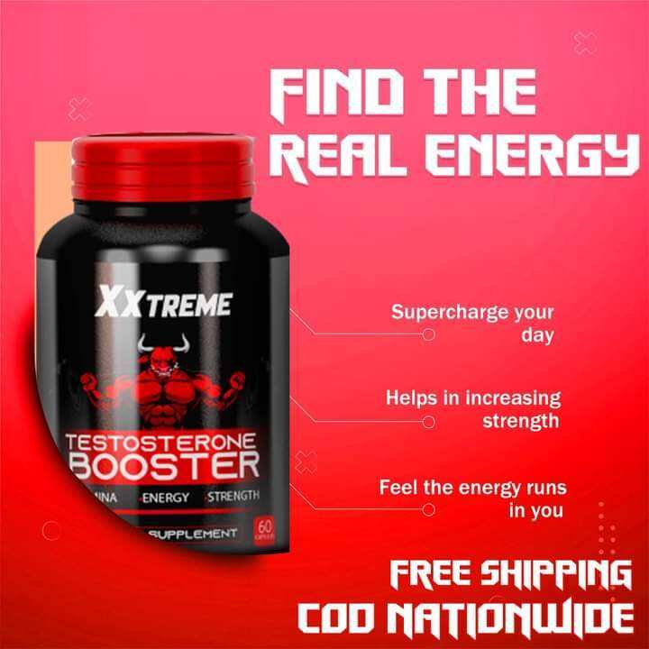 Pampalakas, Pampagana at Pamparami ng Libido XXTREME TESTOSTERONE BOOSTER Lazada PH