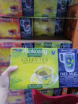 Alokozay green cheap tea price