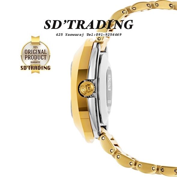 rado-diastar-automatic-22พลอย-นาฬิกาข้อมือผู้ชายเรือนทองรุ่น-r12413803-สีทอง-two-tone