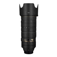 สติกเกอร์เปลี่ยนสีหุ้มทั้งเครื่องสำหรับ Nikon AF-S 70-200f2.8รุ่นที่สามเลนส์ปืนแม่เหล็กไฟฟ้า