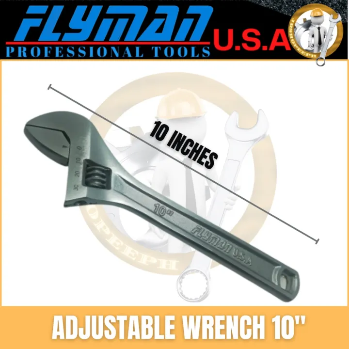 FLYMAN ADJUSTABLE WRENCH 10