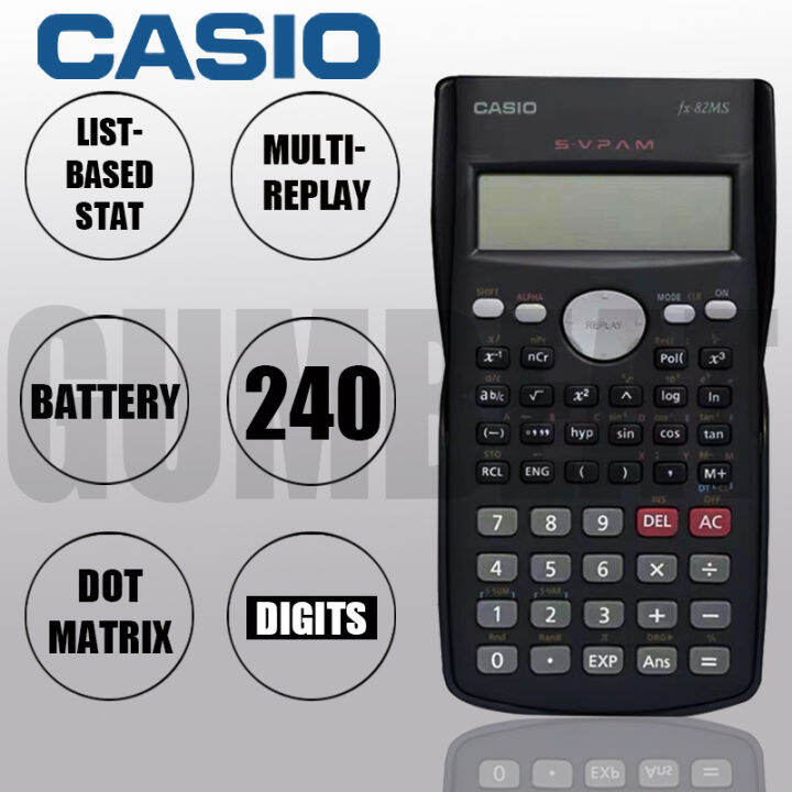 Casio Scientific Calculator FX991ES PLUS FX82MS Calculators New 2