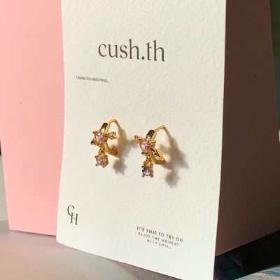 Cush.th cupid hoop earrings