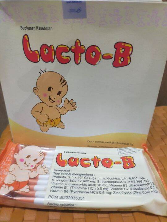 LACTOB Suplemen kesehatan 10 sachet Lazada Indonesia