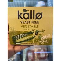 Kallo Yeast Free Vegetable 66 G.