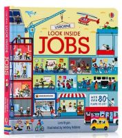 ?ลดพิเศษ? หนังสือUsborne หนังสืออ่านภาษาอังกฤษ Usborne lift the flap usborne look inside Jobs