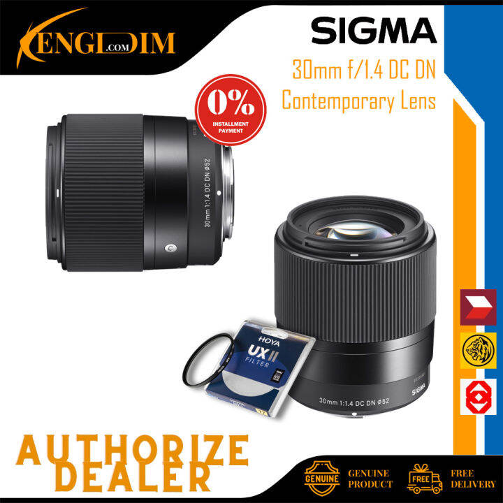 Sigma 30mm f/1.4 DC DN Contemporary Lens (SIGMA MALAYSIA 2 YEARS