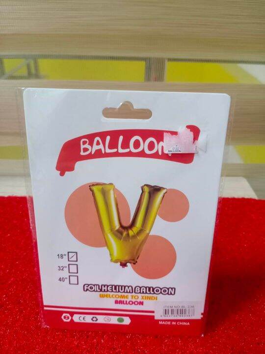 Letter balloon Lazada PH