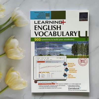 𝐒𝐀𝐏 Learning Vocabulary ➖➖➖➖➖➖➖➖➖ Learning English Vocabuary 4  หนังสือแบบฝึกหัดคำศัพท์ภาษาอังกฤษ  จากประเทศสิงค์โปร์