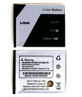 แบตเตอรี่ Lava 4.5 (ความจุ1650mAh) ประกัน 3 เดือน