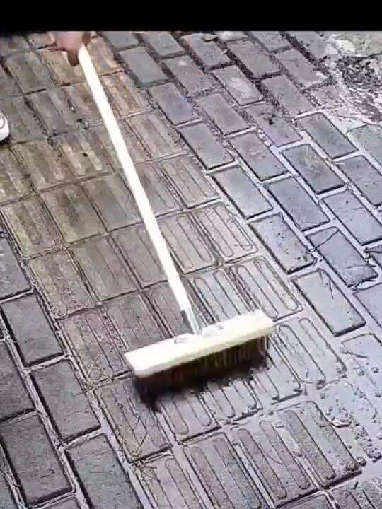 Stainless steel wire floor brush, moss removal iron brush, floor brush