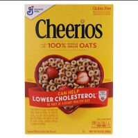 ซีเรียลธัญพืชข้าวโอ๊ต ไร้กลูเตน General Mills Cherrioss Toasted Whole Grain Oats Cereal No Gluten 252g.