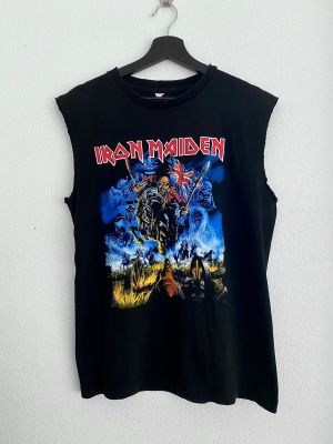 เสื้อวง iron maiden แขนกุด