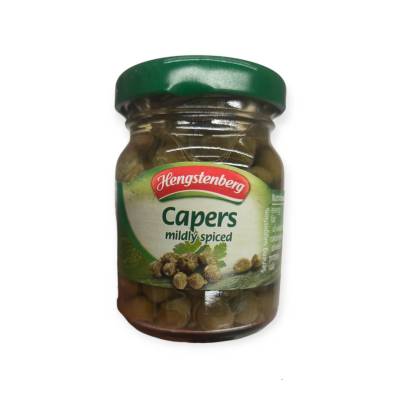 Hengstenberg Capers Mildly Spiced 45g.เคปเปอร์ในน้ำส้มสายชูปรุงรส 45กรัม