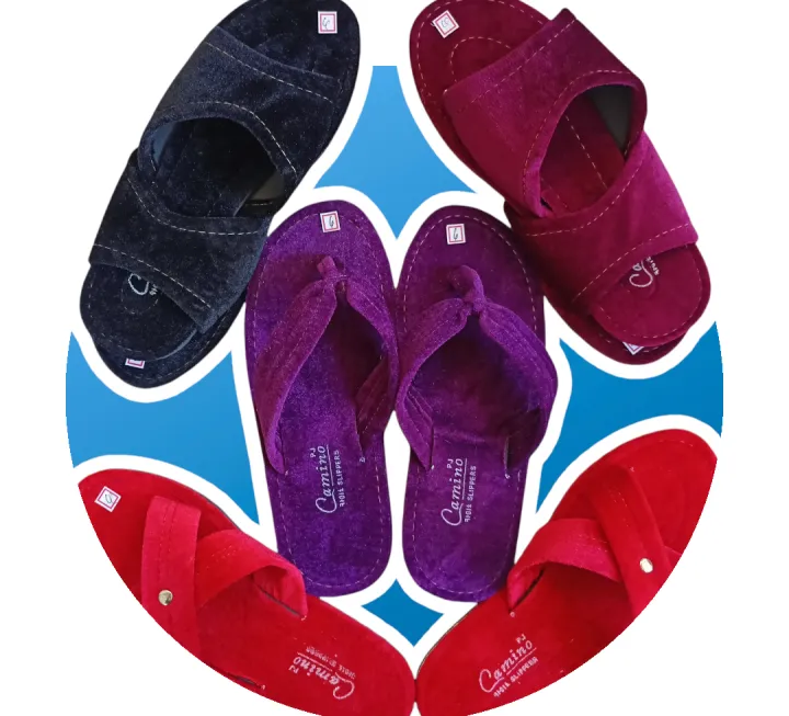 Velvet House slippers for Women (Random Design) Lazada PH