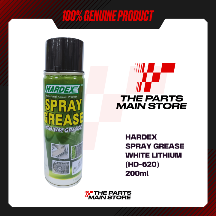 HARDEX SPRAY GREASE LITHIUM GREASE (HD620) 200mL Lazada PH