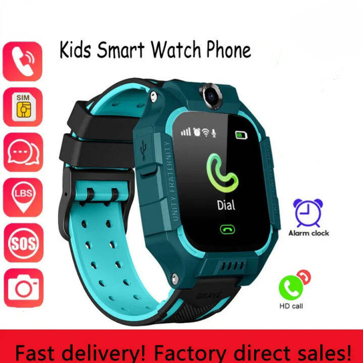 Children Smart Watch Kids Waterproof Smartwatch Wrist For Boy Girl