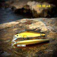 เหยื่อ Minnow Sinking เหยื่อปลั๊ก LURES KINGS รุ่น MS-101 COLOR #4