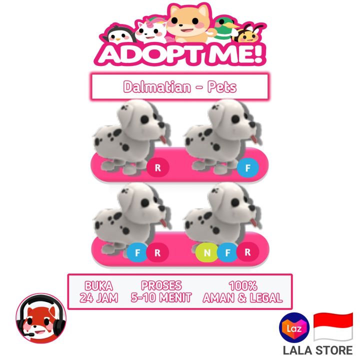 Adopt Me Dalmatian Roblox Lazada Indonesia 6615