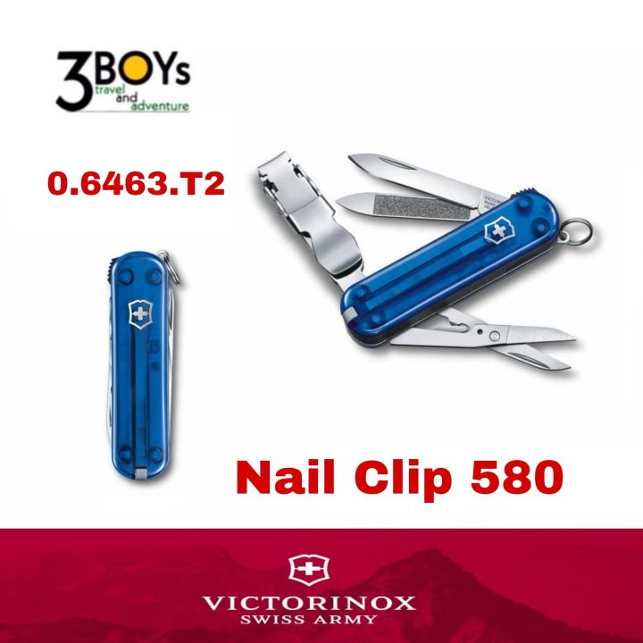 กรรไกรตัดเล็บ-victorinox-nail-clip-580-กรรไกรตัดเล็บสวิส-8-ฟังก์ชั่น-รวมมีดและตะไบเล็บ-0-6463