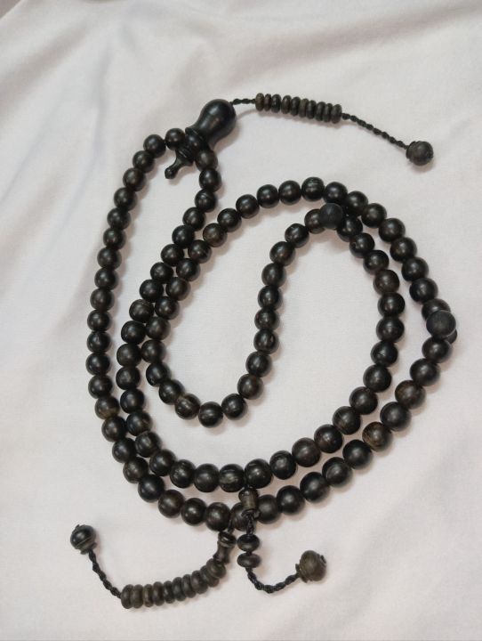 Tasbih teras kemuning hitam saiz 10mm bentuk bulat limited edition | Lazada