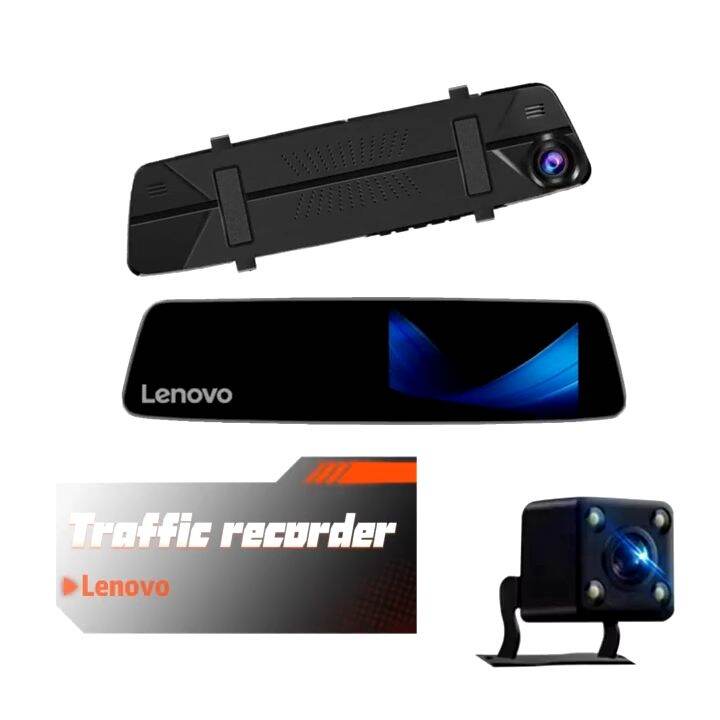 Lenovo Dash Cam HR06B 4.39inch Dual Lens FHD 1080P Car IPS Touch