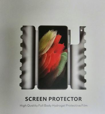 S23 Ultra Screen protector, ฟิล์มกันรอยหน้าจอ 360° สำหรับ Samsung s23 ultra, ฟิล์มไฮโดรเจล