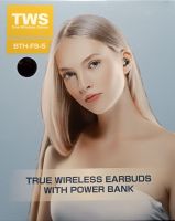 TOP TWS BTH-F9-5 Wireless Earbuds with Power Bank in BLACK  เอียร์พอด