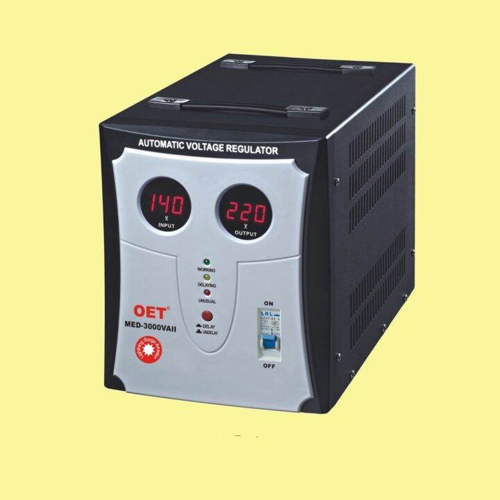 OET MED3000VAII Voltage Power Regulator Lazada