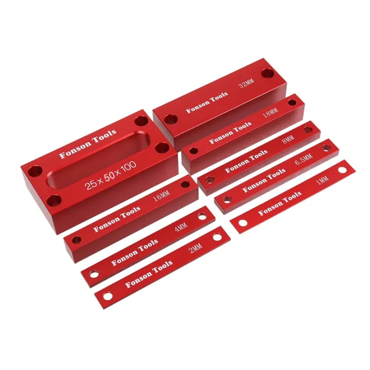 Woodworking Metric Block Height Measuring Spacer Height Gauge Gauge