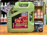 น้ำมันเครื่องยนต์ Liquimoly Molygen 5w30 เบนซินและดีเชล ขนาด4ลิตร (แถมกรองน้ำมันเครื่องสอบถามรุ่นแจ้งช่องทางChat