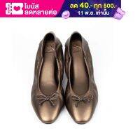 Sincera Brand (Premium Flat shoes) คัชชูสีน้ำตาล Metallic Brown รองเท้าคัชชูส้นแบน คัชชูส้นเตี้ย หนังนิ่ม ไม่กัดเท้า