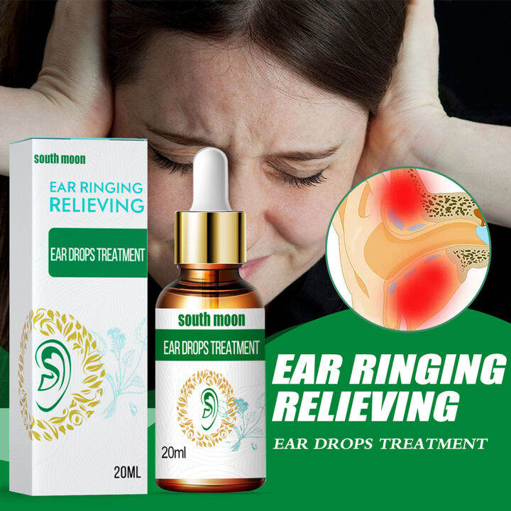Dearbeauty Tinnitus Ear Drops Gentle Ear Cleaner Relieves Tinnitus