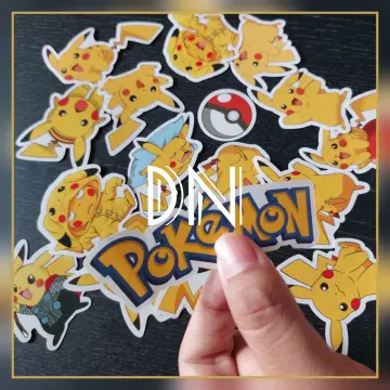 Buku Stiker Pokemon Sanrio Sticker Book Karakter dengan Spatula / Stiker  Karakter