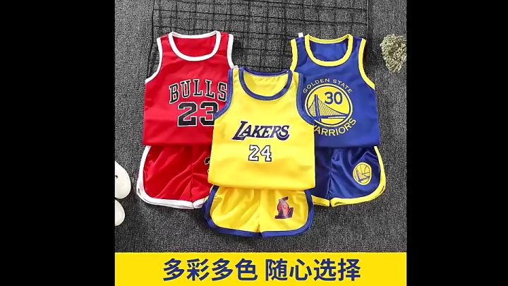  Toddler Baby Boys Summer Basketball Jersey Outfits