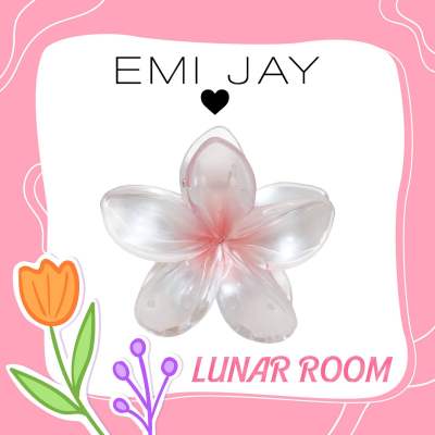 EMI JAY SUPER BLOOM CLIP IN ROSE PEARL