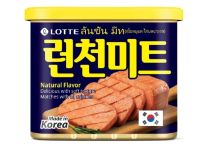 Lotte Luncheon Meat แฮมกระป๋องเกาหลี ขนาด 340 GM.