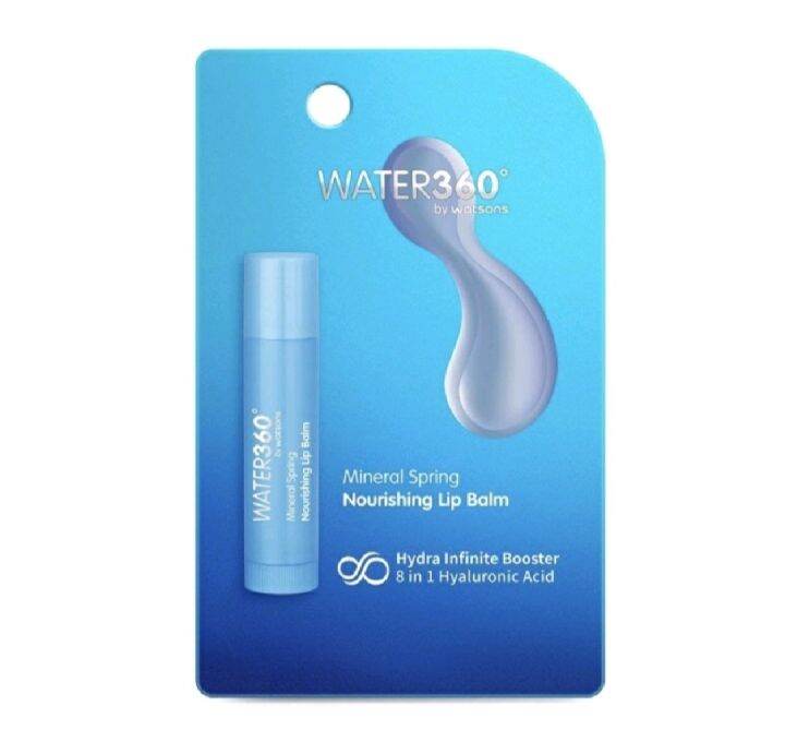 Watsons Water 360 Mineral Spring Nourishing Lip Balm Lazada
