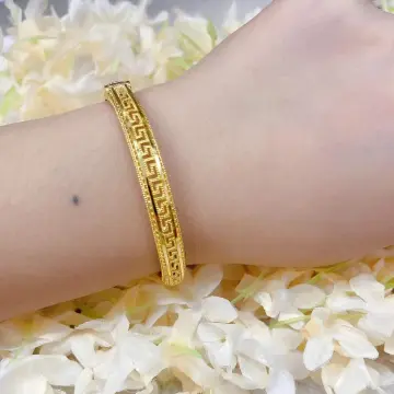 Screw, Nail and Clover Bracelet - 100% Real Gold, Women's Fashion, Jewelry  & Organisers, Bracelets on Carousell