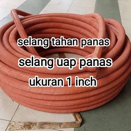 Selang Uap Panas Selang Tahan Panas Ukuran Inch Steam Hose Lazada Indonesia