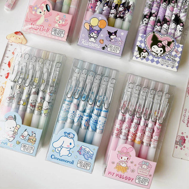 one pc kawaii cartoon blue Cinnamorol lins wind press pen cute big ...