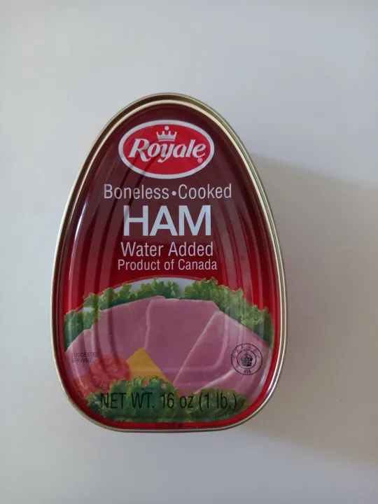Royale Boneless Cooked Ham Imported from US Product of Canada 16 0Z