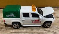 [Majorette]  [Majorette] Volkswagen Amarok - ขาวเขียว - Scale 1:64 - ของใหม่ นอกแพ็ค