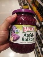 ecook เยอรมัน กะหล่ำปลี สีแดง ในน้ำแอปเปิล hainich apfel rotkohl 680g