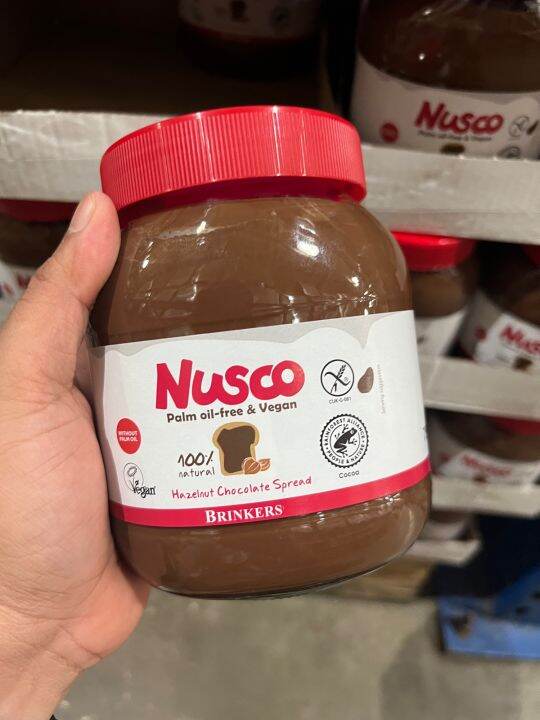 NUSCO 100 NATURAL VEGAN HAZELNUT CHOCOLATE SPREAD Lazada PH