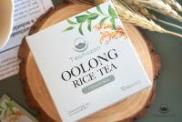 Teamazon ชาอู่หลงข้าวหอม(Oolong rice Tea) ชาออร์แกนิค ชาจากบนยอดดอย ปริมาณ10ซอง*2.5g ของขวัญ ของฝาก