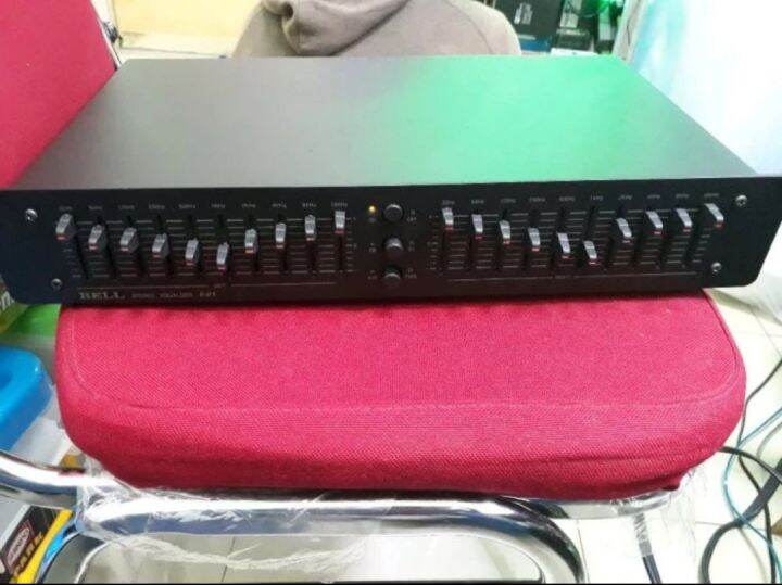 equalizer 20channel merk bell buat speaker aktif dan amplifier silakan